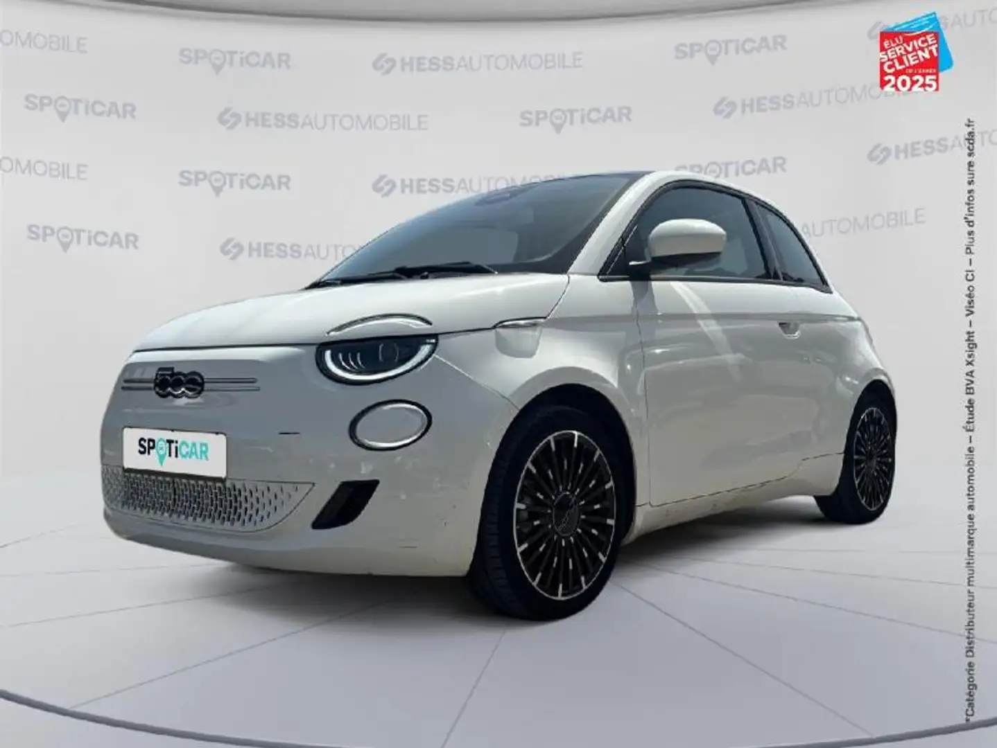 Fiat 500e e 118ch Icône Plus Tpano GPS Blanc - 1