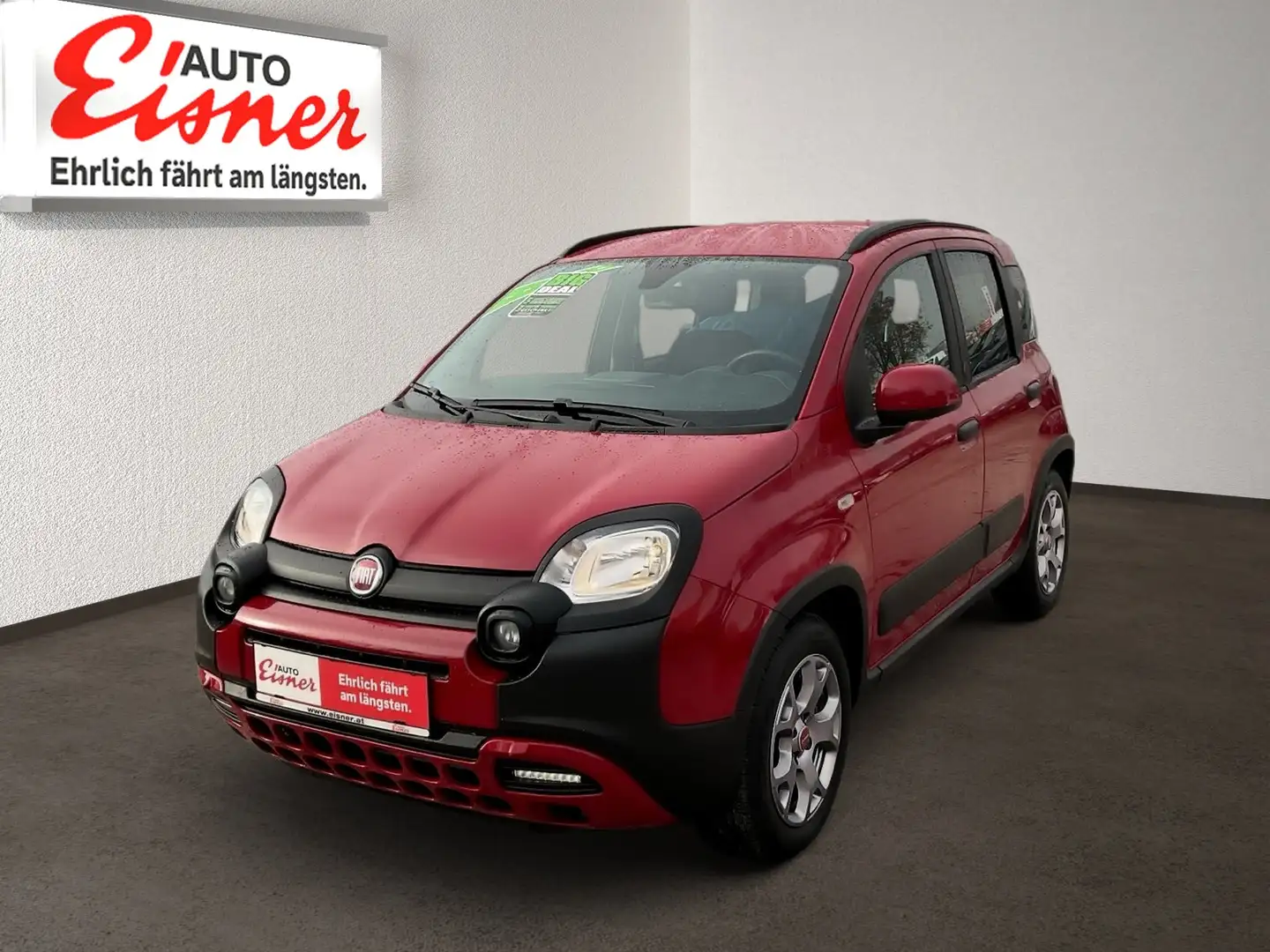 Fiat Panda 4x2 HYBRID RED Rot - 2