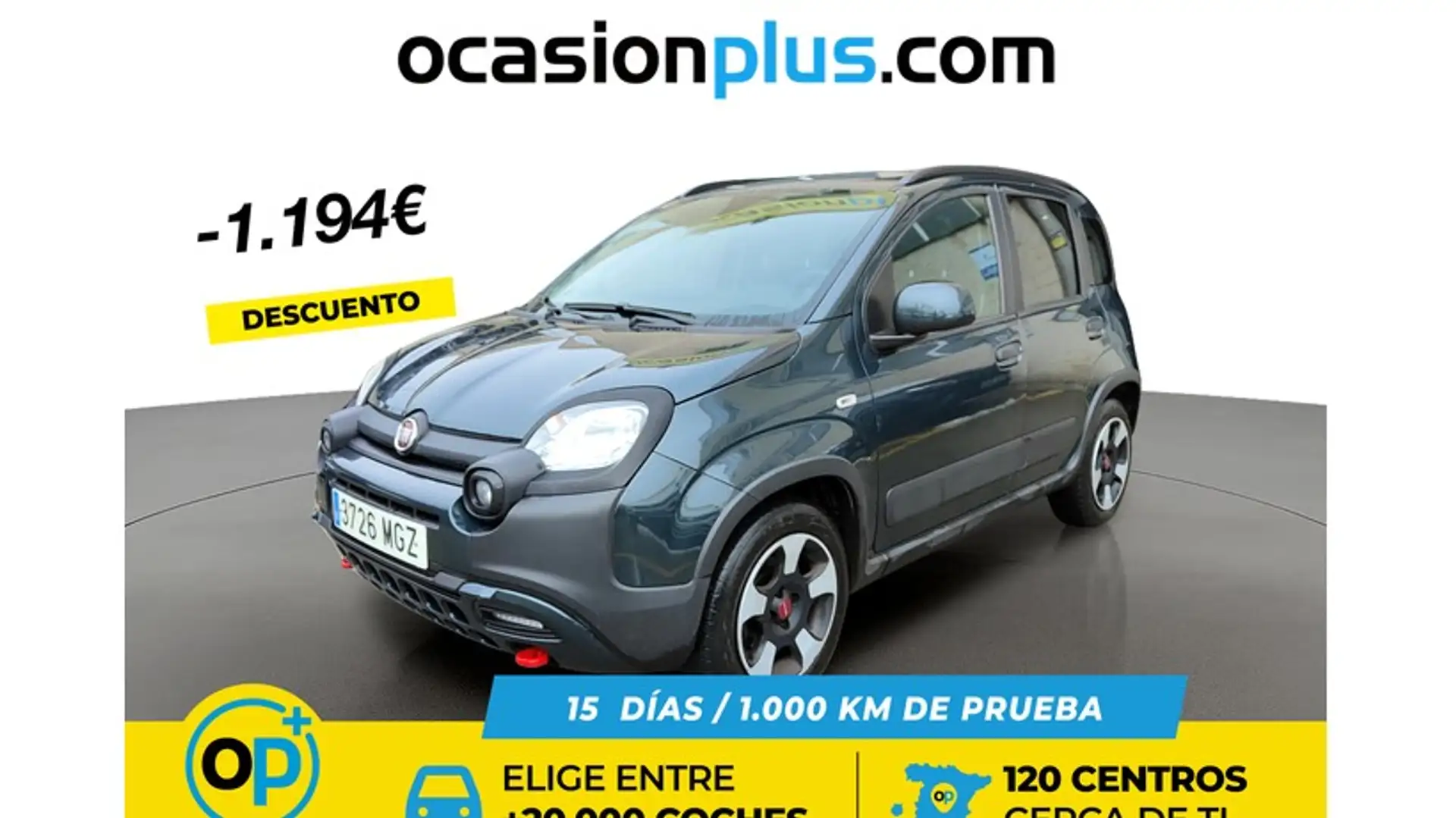 Fiat Panda 1.0 Gse Cross Hybrid Verde - 1