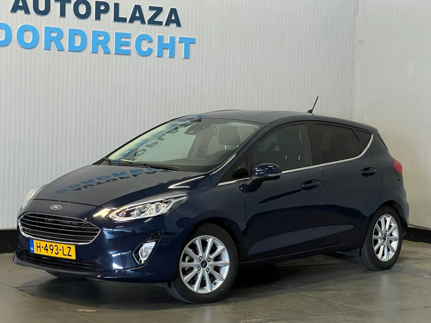 Ford Fiesta 1.0 EcoBoost Titanium|1e Eigenaar|Led|PDC|Carplay| Blauw - 1