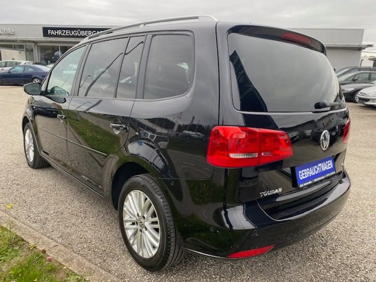 Volkswagen Touran 1.6 TDI Cup-7 Sitze-PDC-Sitzheizung-Tempomat-Alu- Schwarz - 2