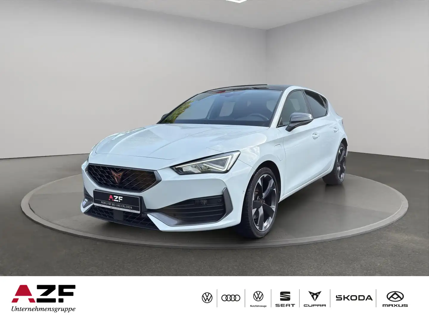 CUPRA Leon 1.4 DSG e-Hybrid NAVI+ACC+LED+KAMERA+PANO Weiß - 1