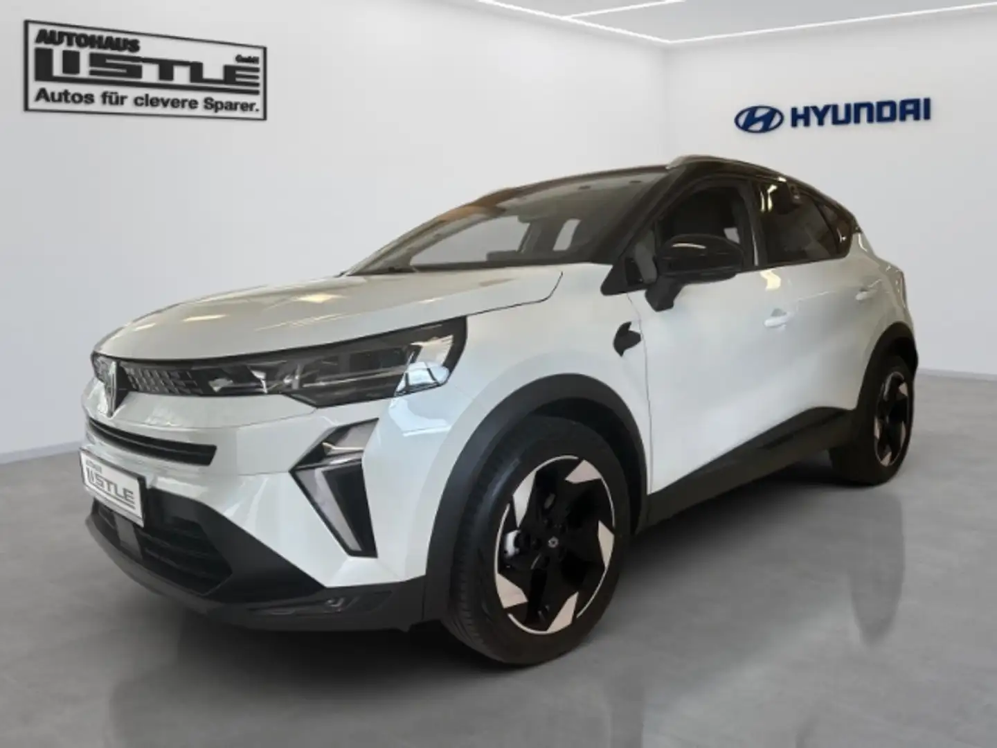 Renault Captur Techno Mild Hybrid 160 EDC Winterpaket Navi Digita Weiß - 1