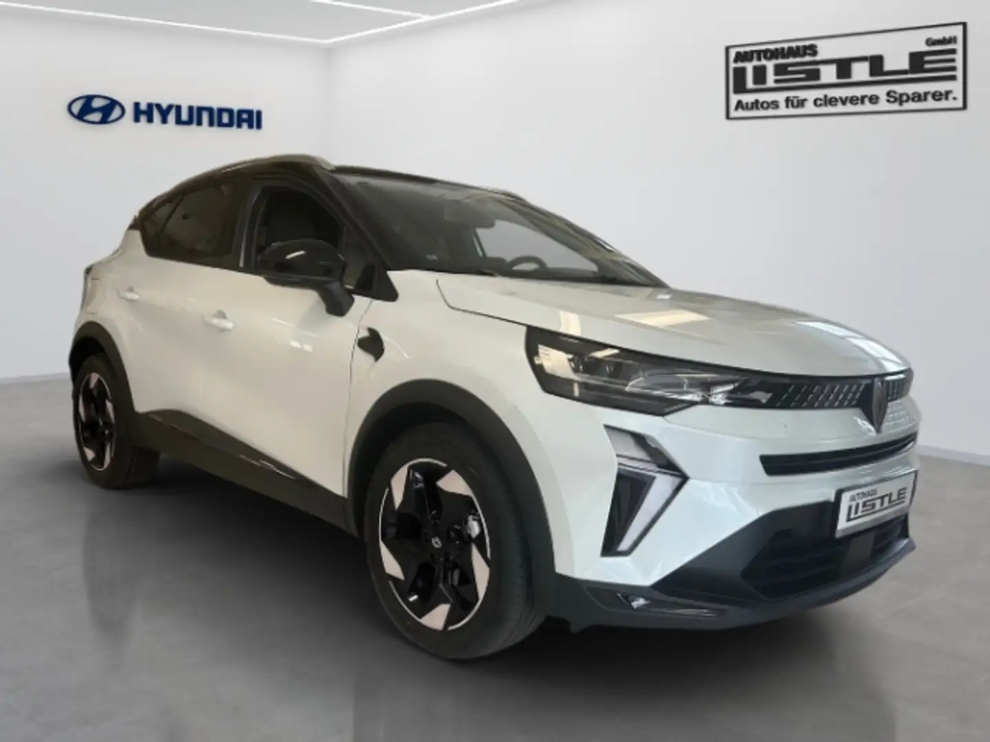 Renault Captur Techno Mild Hybrid 160 EDC Winterpaket Navi Digita Weiß - 2