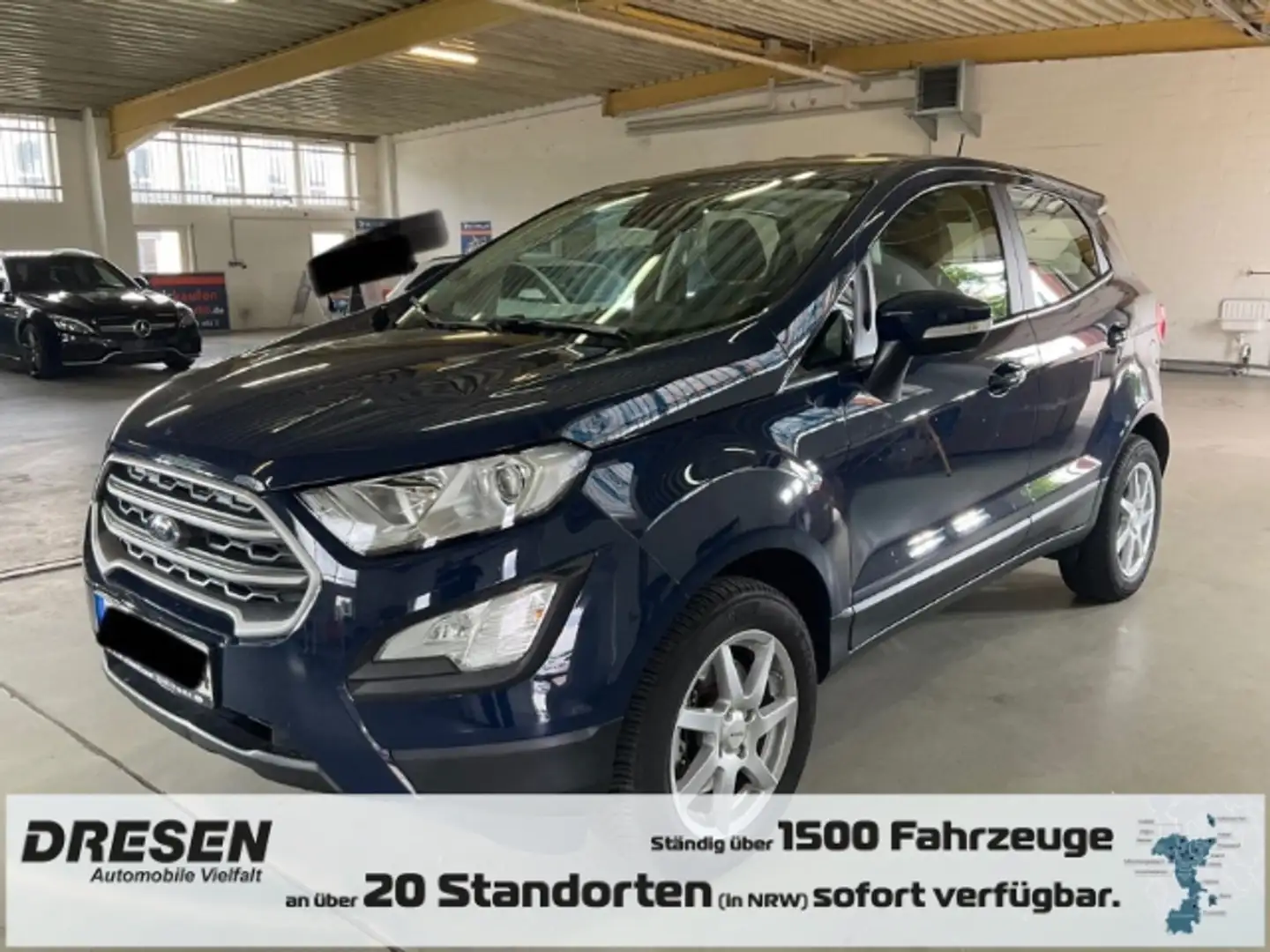 Ford EcoSport Cool & Connect SHZ LenkradHZG Allwetter Klima Alu Azul - 1