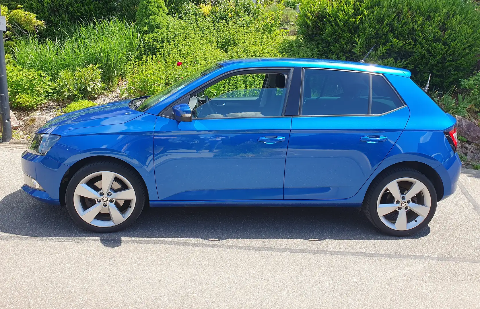 Skoda Fabia Fabia III 1.2 TSI Style Modrá - 2