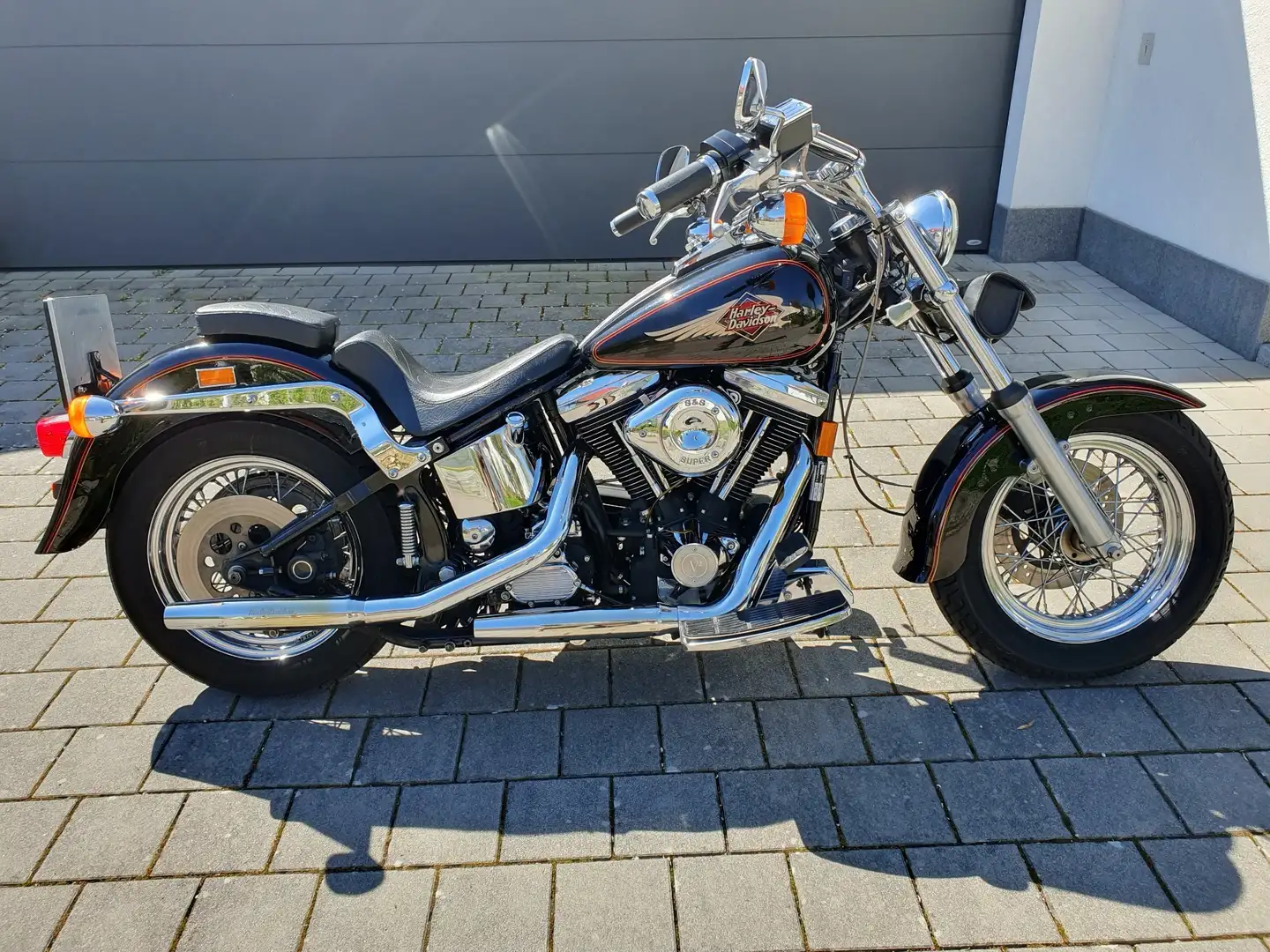 Harley-Davidson Softail crna - 1