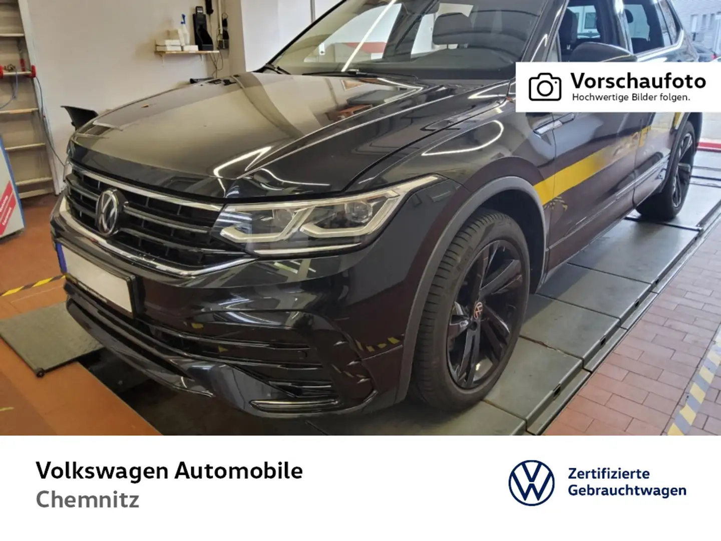 Volkswagen Tiguan Allspace 2.0 TSI R-Line 4Motion*AHK* Schwarz - 1