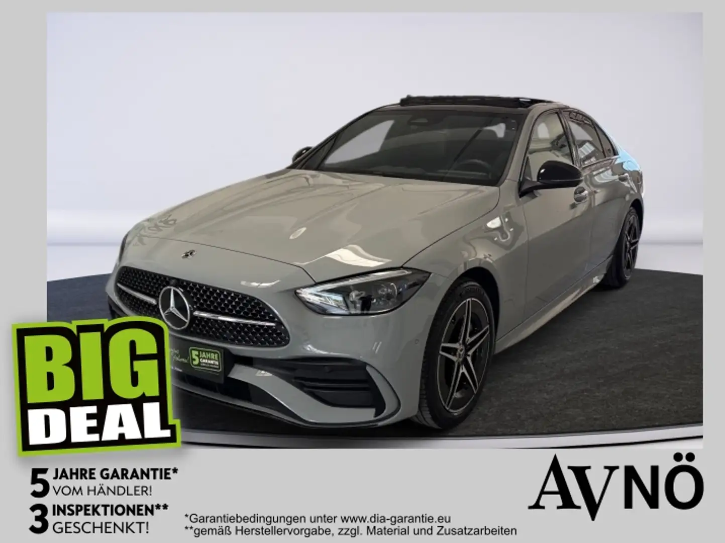Mercedes-Benz C 300 e AMG PREMIUM PLUS PANO SD HUD Grau - 1