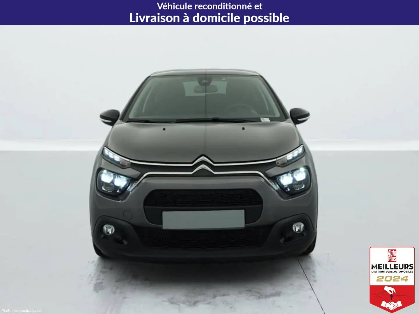 Citroen C3 PureTech 110 ch BVM6 Max Gris - 2