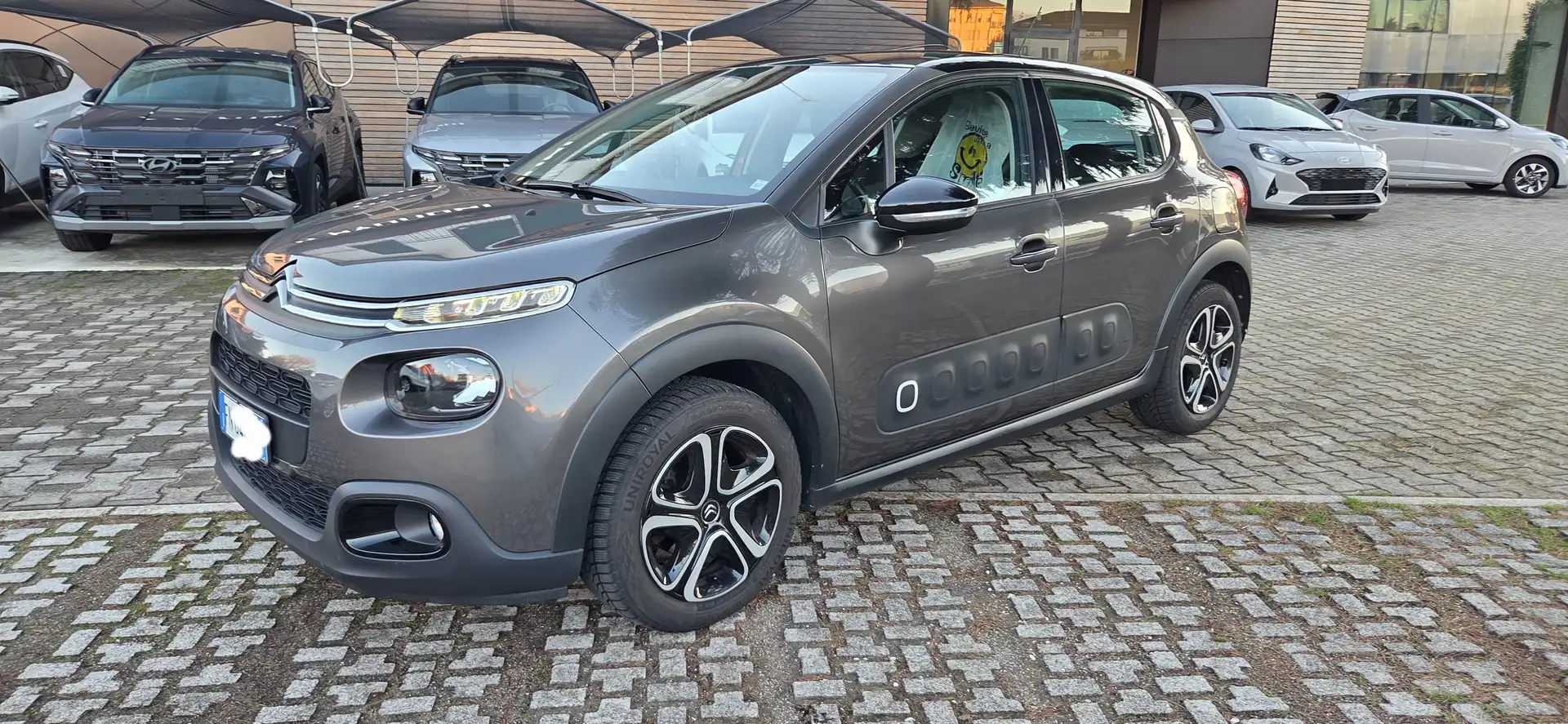 Citroen C3 C3 1.2 puretech Shine 82cv Grigio - 1