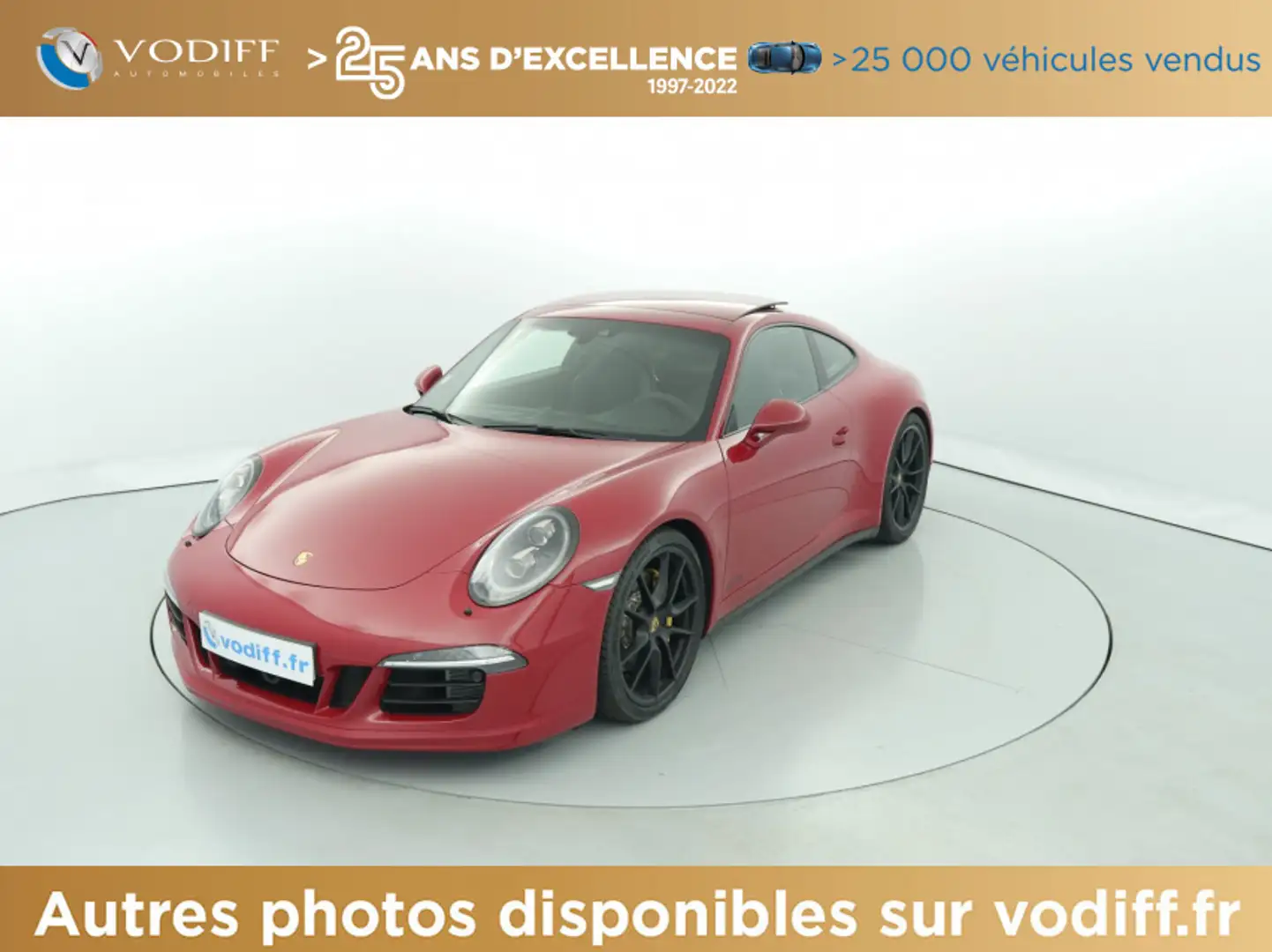 Porsche 991 CARRERA GTS 430 CV PDK Rouge - 1