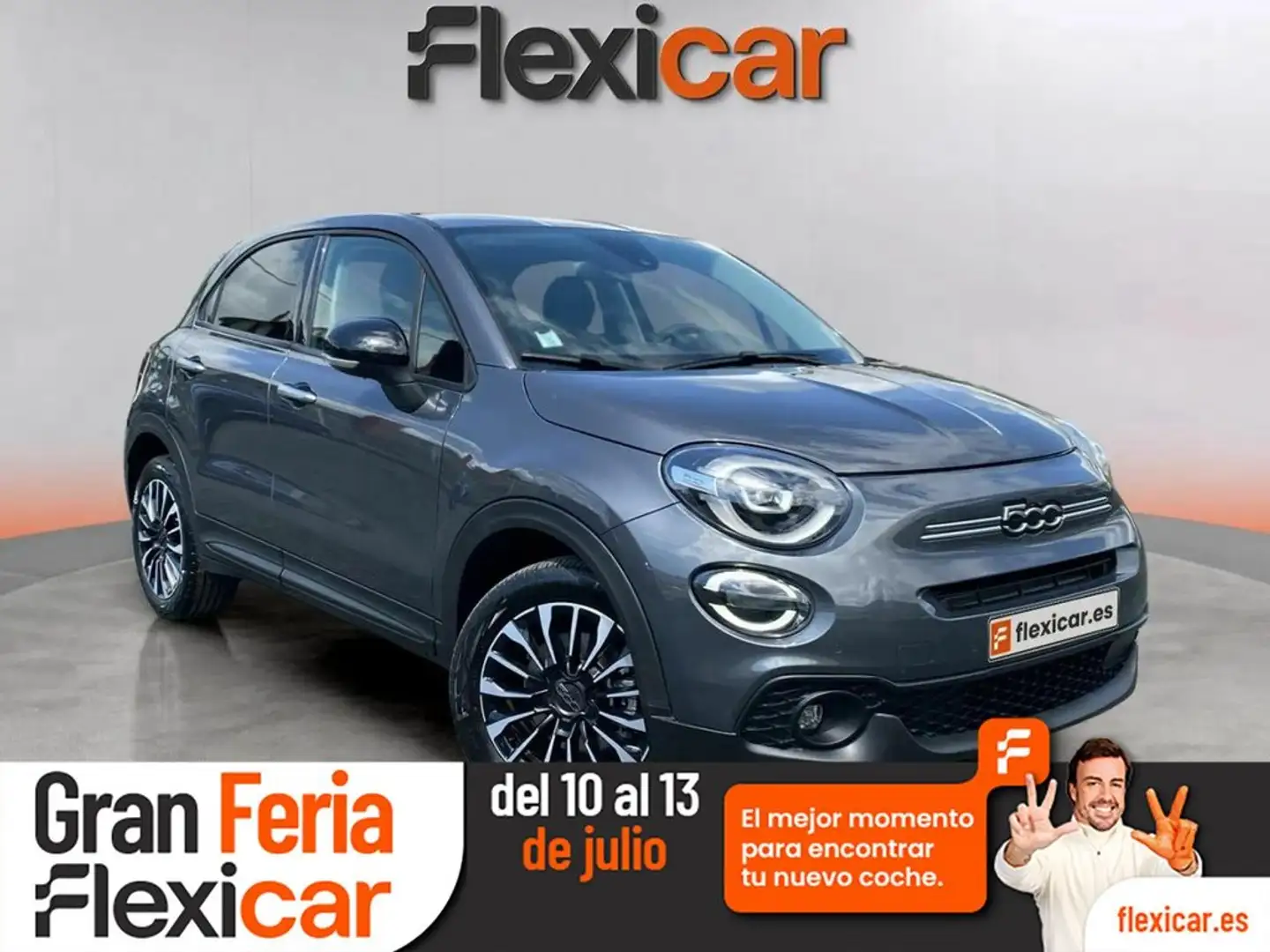 Fiat 500X 1.5 Hybrid 97kW (130cv) DCT Gris - 1
