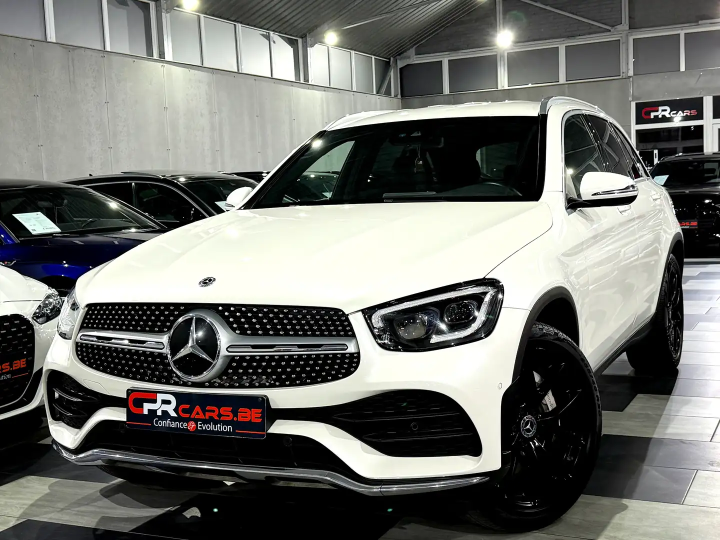 Mercedes-Benz GLC 200 d Amg Line 1e Main Etat Neuf Full Hist. Blanco - 1