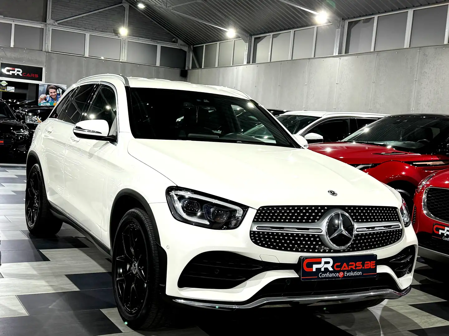 Mercedes-Benz GLC 200 d Amg Line 1e Main Etat Neuf Full Hist. Blanco - 2