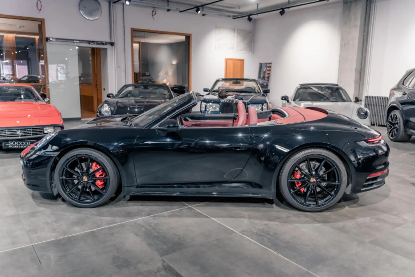 Porsche 911 Carrera 4 Cabriolet*LIFT SYST*VENT+RISC*SCARICHI Nero - 1