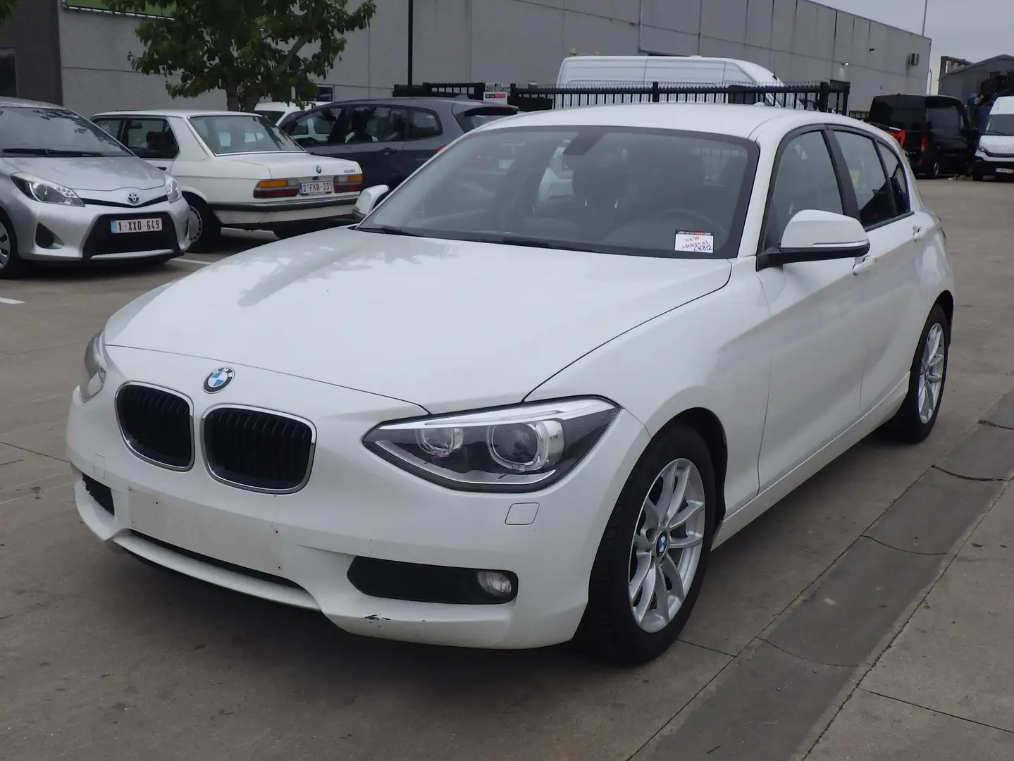 BMW 116 ED (Stock ID 06812) Bianco - 1