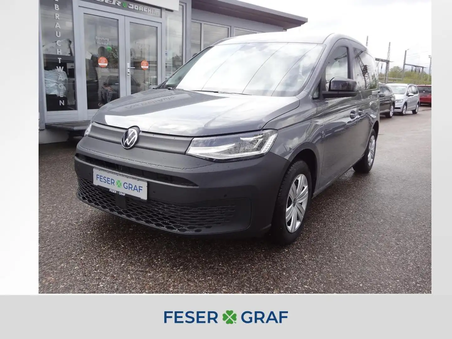 Volkswagen Caddy 5-Sitzer 1,5 l TSI EU6 84 kW 6-Gang-Scha Grau - 1