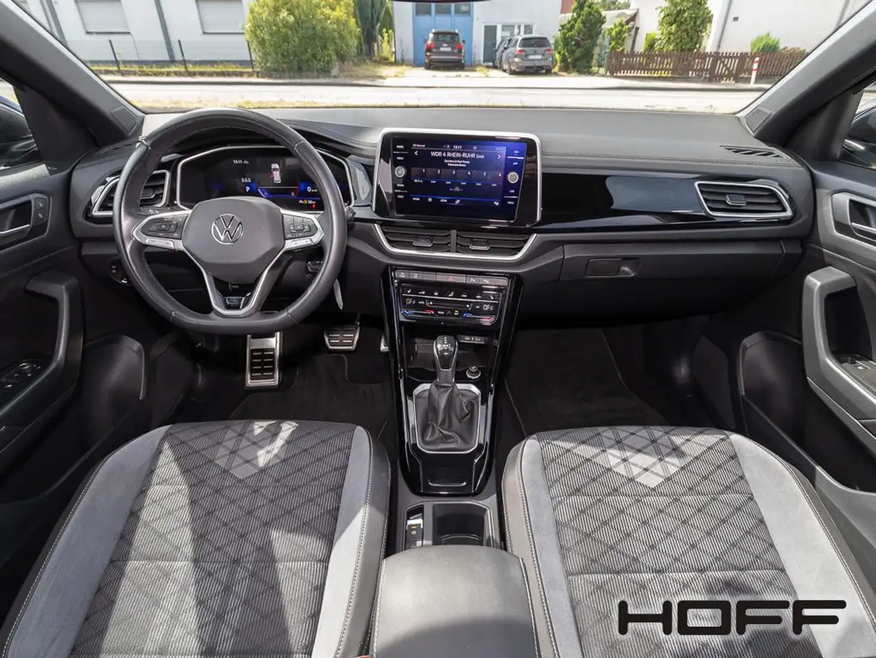 Volkswagen T-Roc 1.5 TSI DSG R-Line APP LED Sitzheizung Klima Einpa, миниатюра 9
