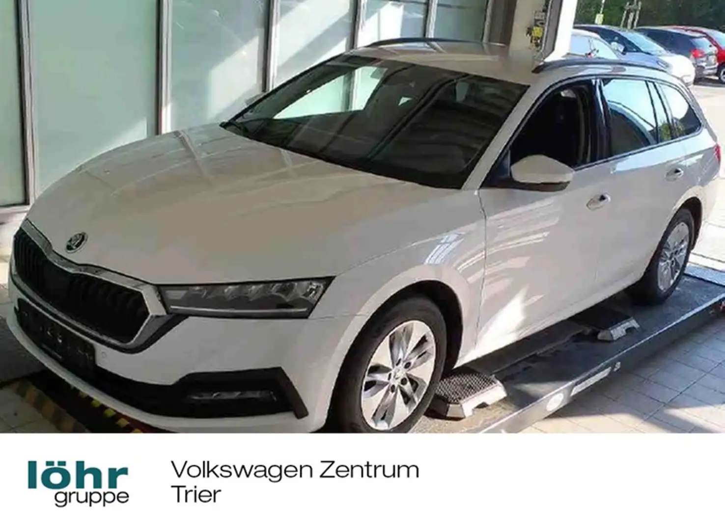 Skoda Octavia Combi 2.0 TDI DSG Ambition AHK, Navi Blanc - 1