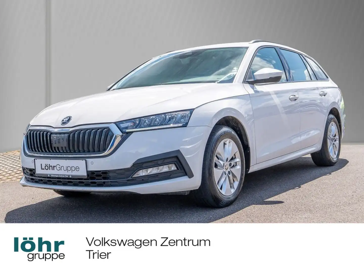 Skoda Octavia Combi 2.0 TDI DSG Ambition AHK, Navi Blanc - 1