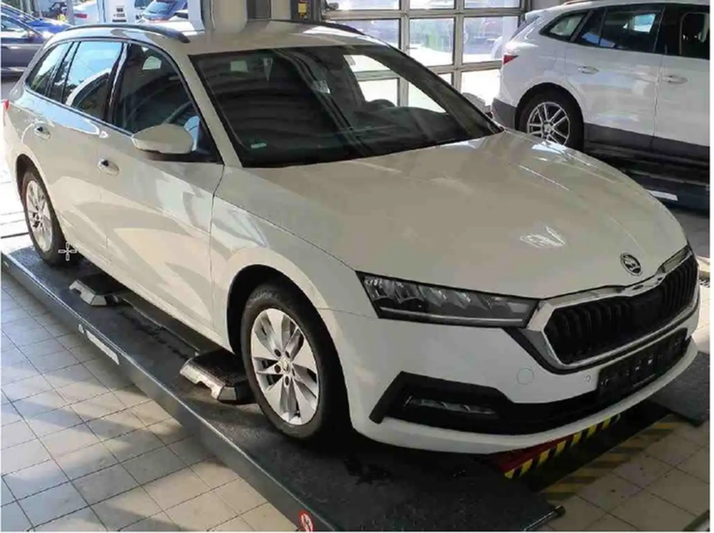 Skoda Octavia Combi 2.0 TDI DSG Ambition AHK, Navi Blanc - 2
