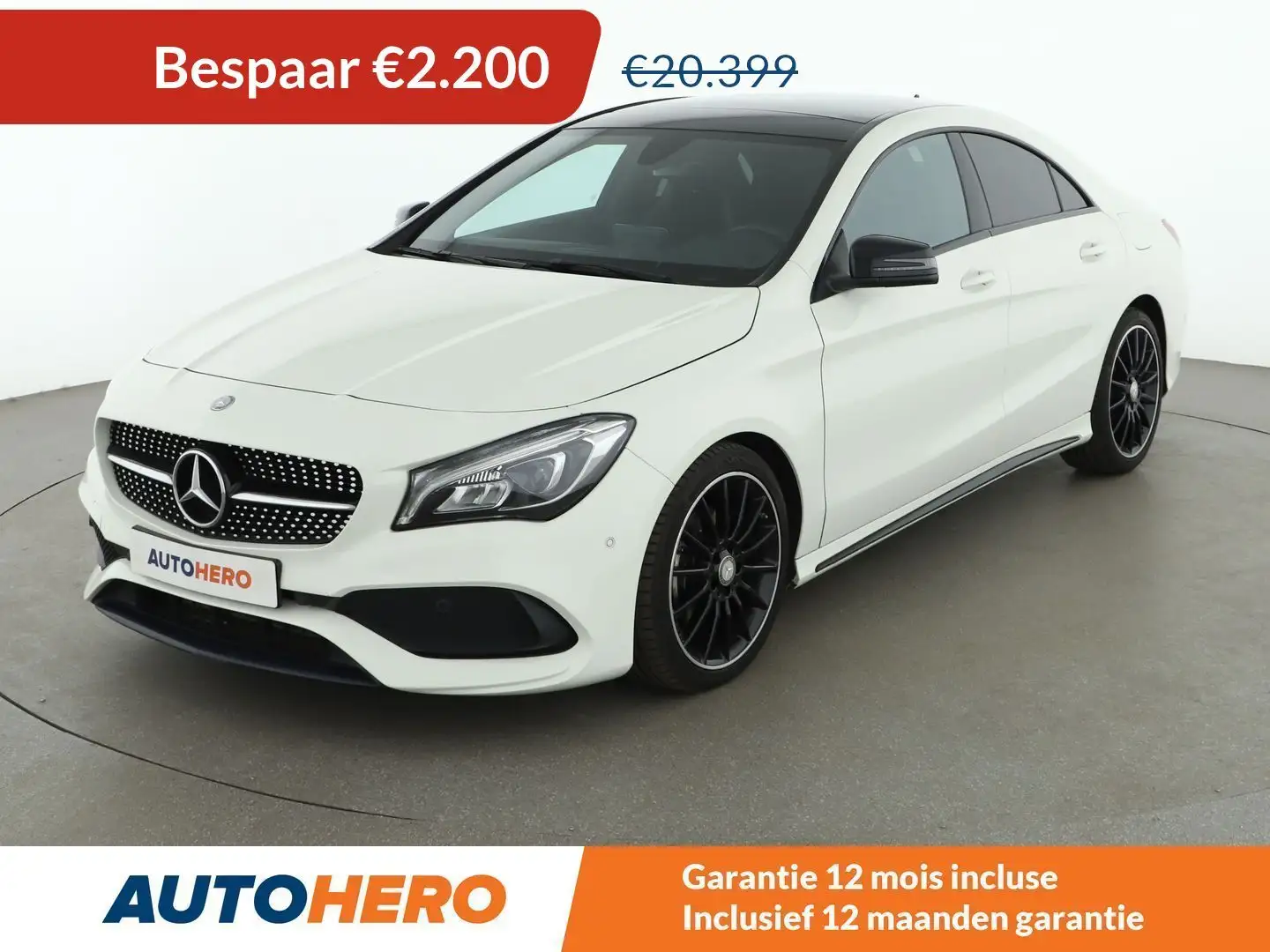 Mercedes-Benz CLA 200 CLA 200 d AMG Line Blanc - 1