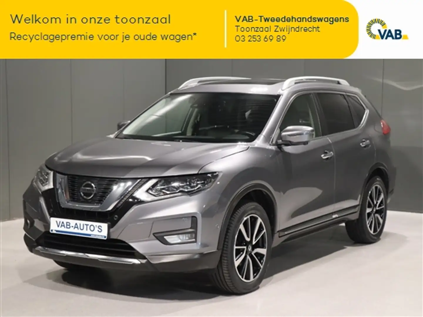 Nissan X-Trail 1.3 DIG-T Tekna Pano dak Gris - 1