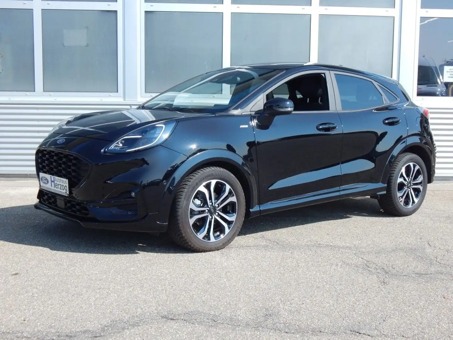Ford Puma 1.0 EcoBoost Hybrid ST-LINE X Zwart - 1