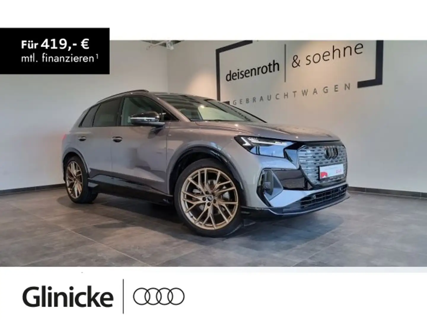 Audi Q4 e-tron S line 35 Edition one Matrix/21''/Nav/ Grau - 1
