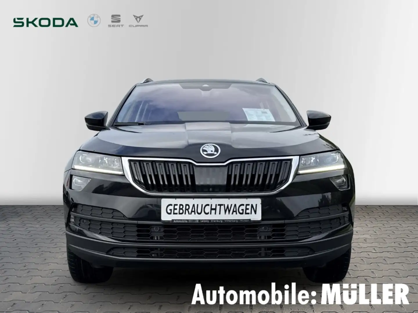 Skoda Karoq Clever 4x4 2.0 TDI 110 kW*Anhängerkupplung*NAVI*AC Schwarz - 2