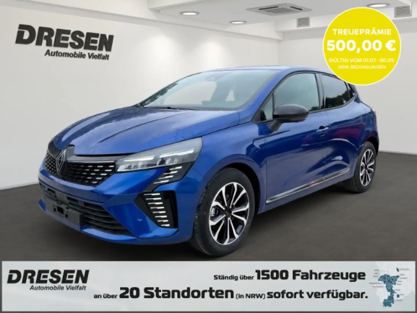 Renault Clio Techno TCe 90 LED Carplay NAVI Rückfahrkamera Bleu - 1