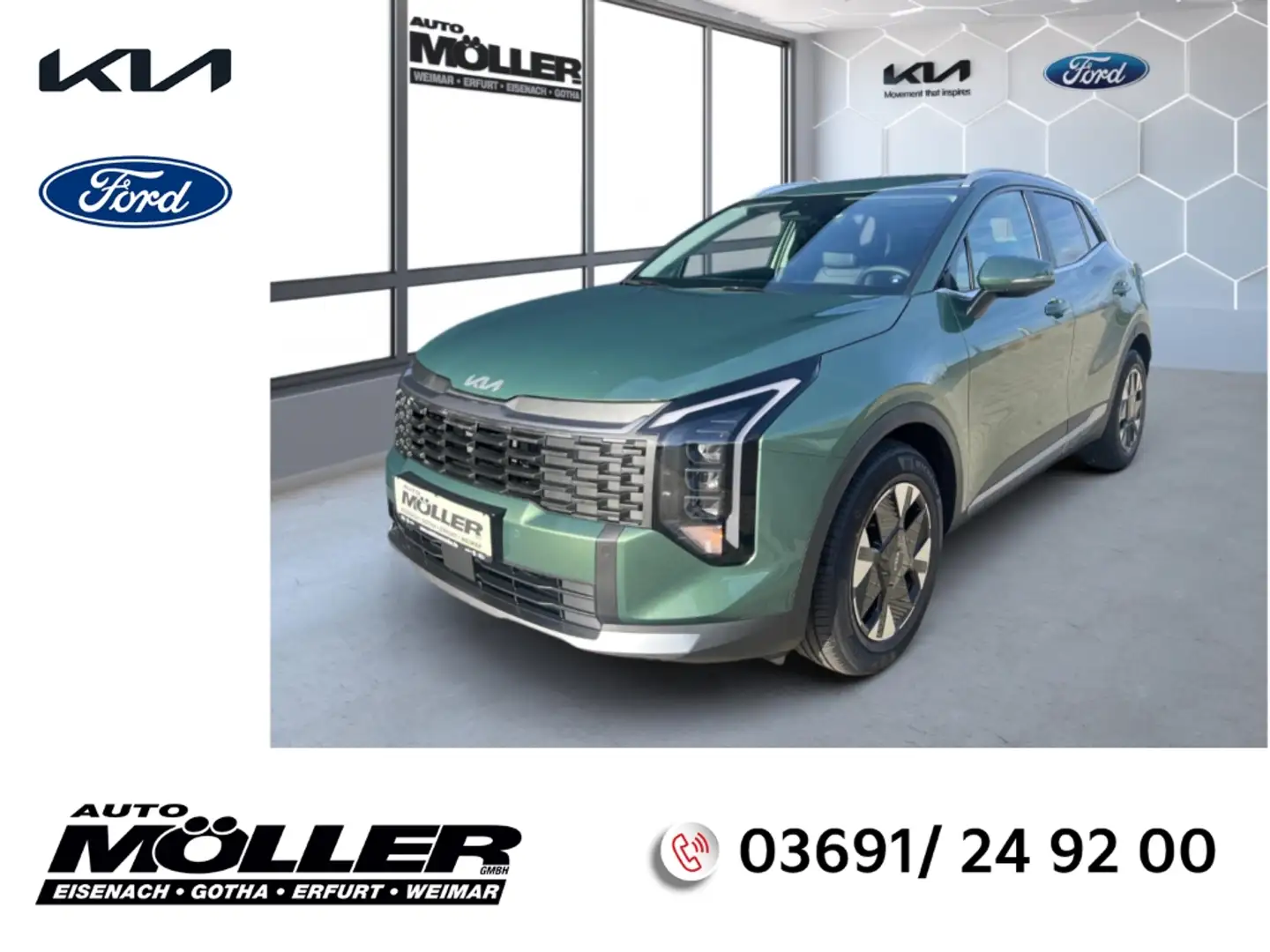 Kia Sportage Vision PE 1.6T 2WD + Komfort Navi LED PDCv+h SHZ K Vert - 1