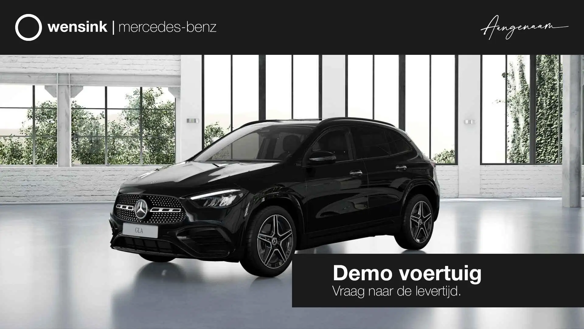Mercedes-Benz GLA 180 Star Edition AMG Line | Panoramaschuifdak | Night| Zwart - 1
