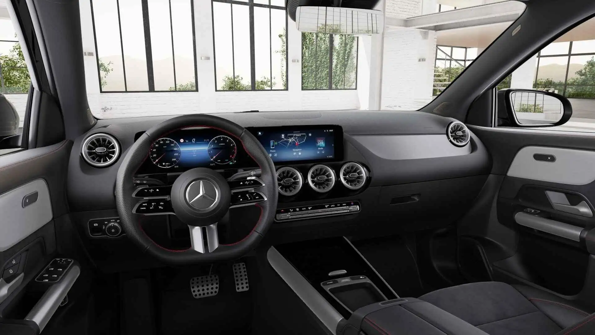 Mercedes-Benz GLA 180 Star Edition AMG Line | Panoramaschuifdak | Night| Zwart - 2