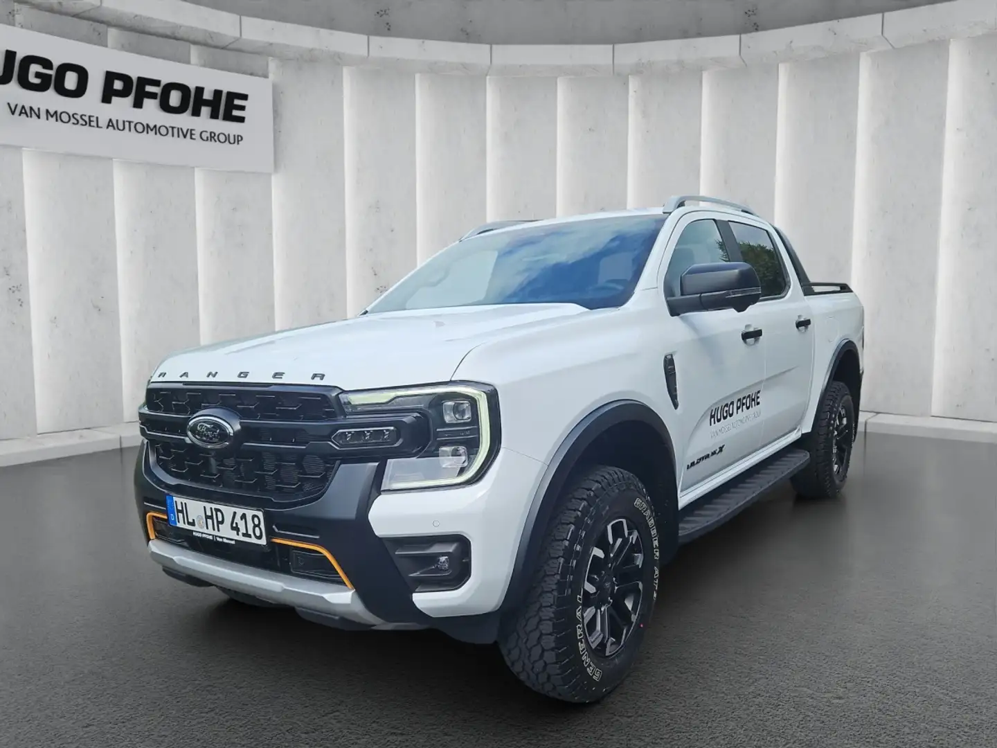 Ford Ranger Wildtrak X 2.0 EB DK e-4WD Autom LED AHK Weiß - 1