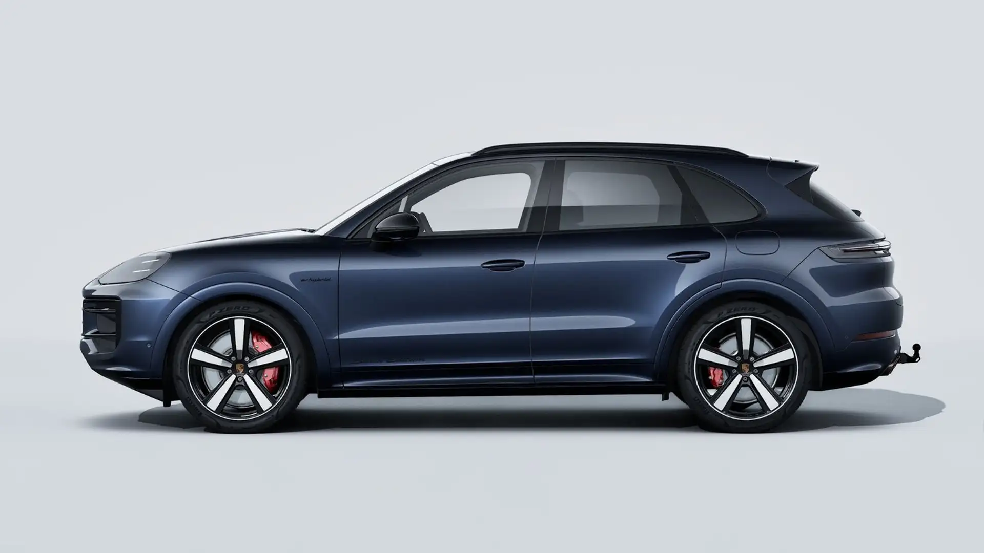 Porsche Cayenne S E-Hybrid Black Edition Blau - 2
