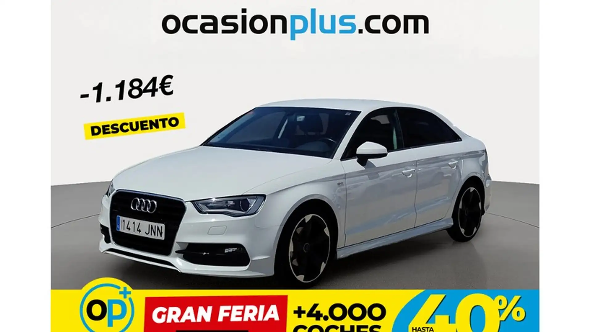 Audi A3 Sedán 1.6TDI CD S line edition 110 Blanco - 1