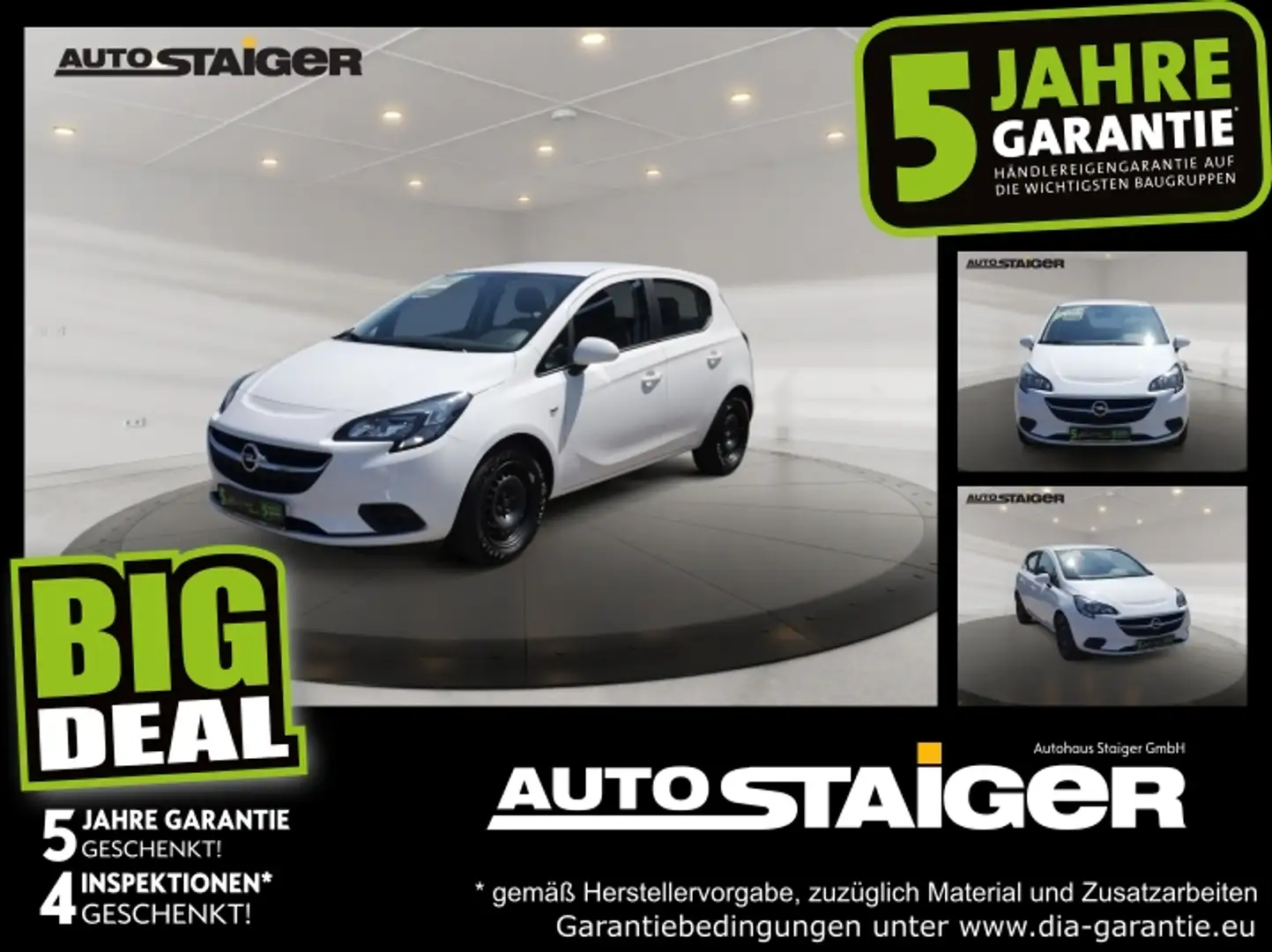 Opel Corsa E 1.4 Edition Klimaanlage Wit - 1
