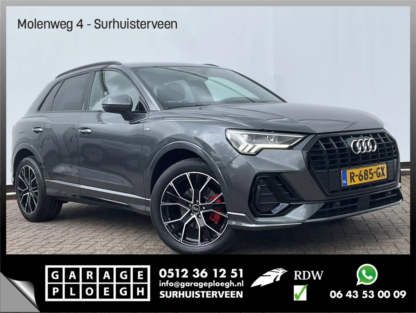 Audi Q3 35 TFSI S edition Adapt.Cruise Carplay DigiDisplay Grijs - 1