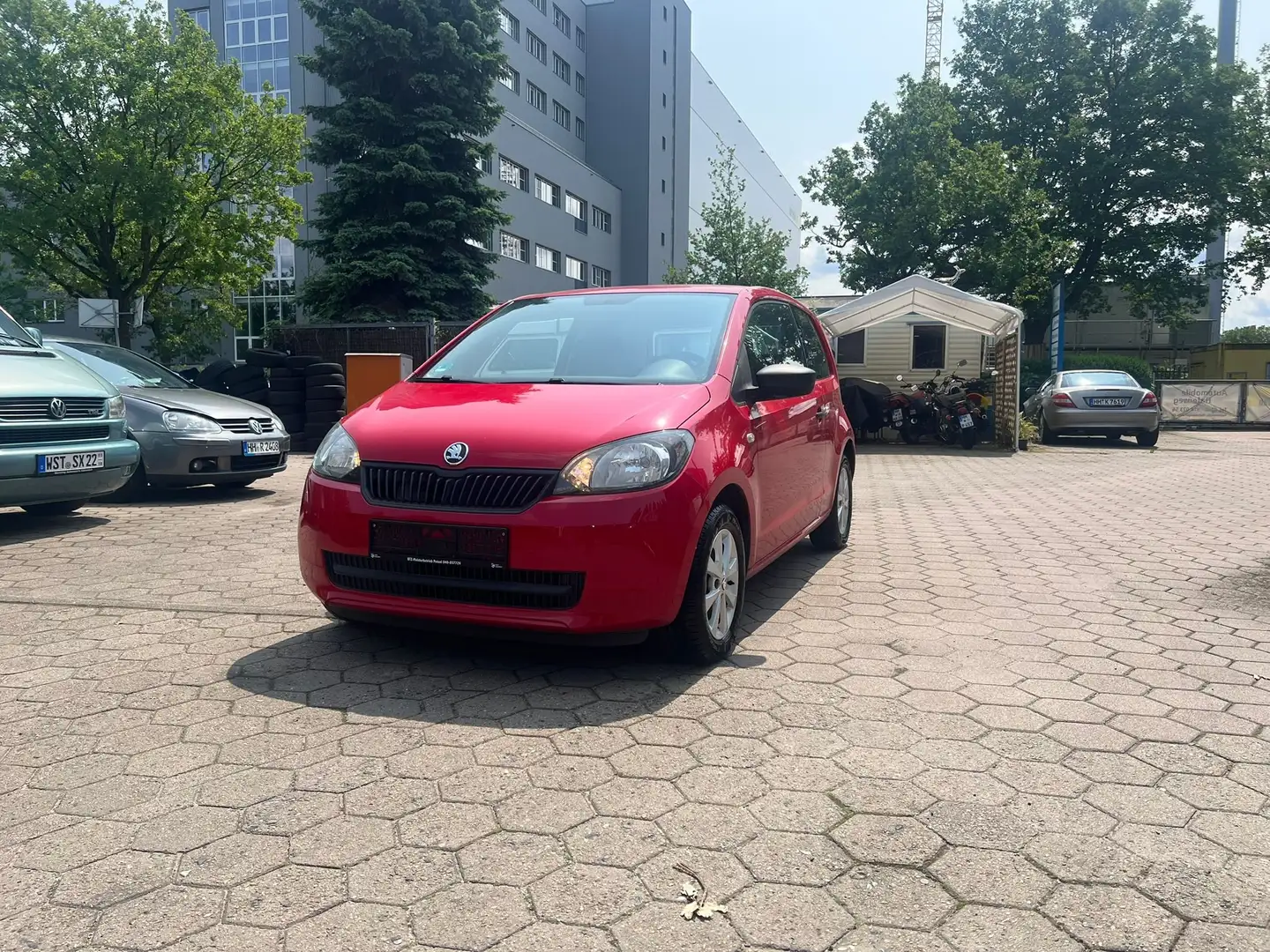 Skoda Citigo Active Czerwony - 2