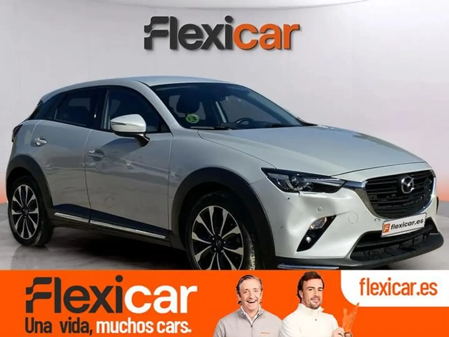 Mazda CX-3 2.0 Skyactiv-G Zenith 2WD Aut. 89kW Gris - 1
