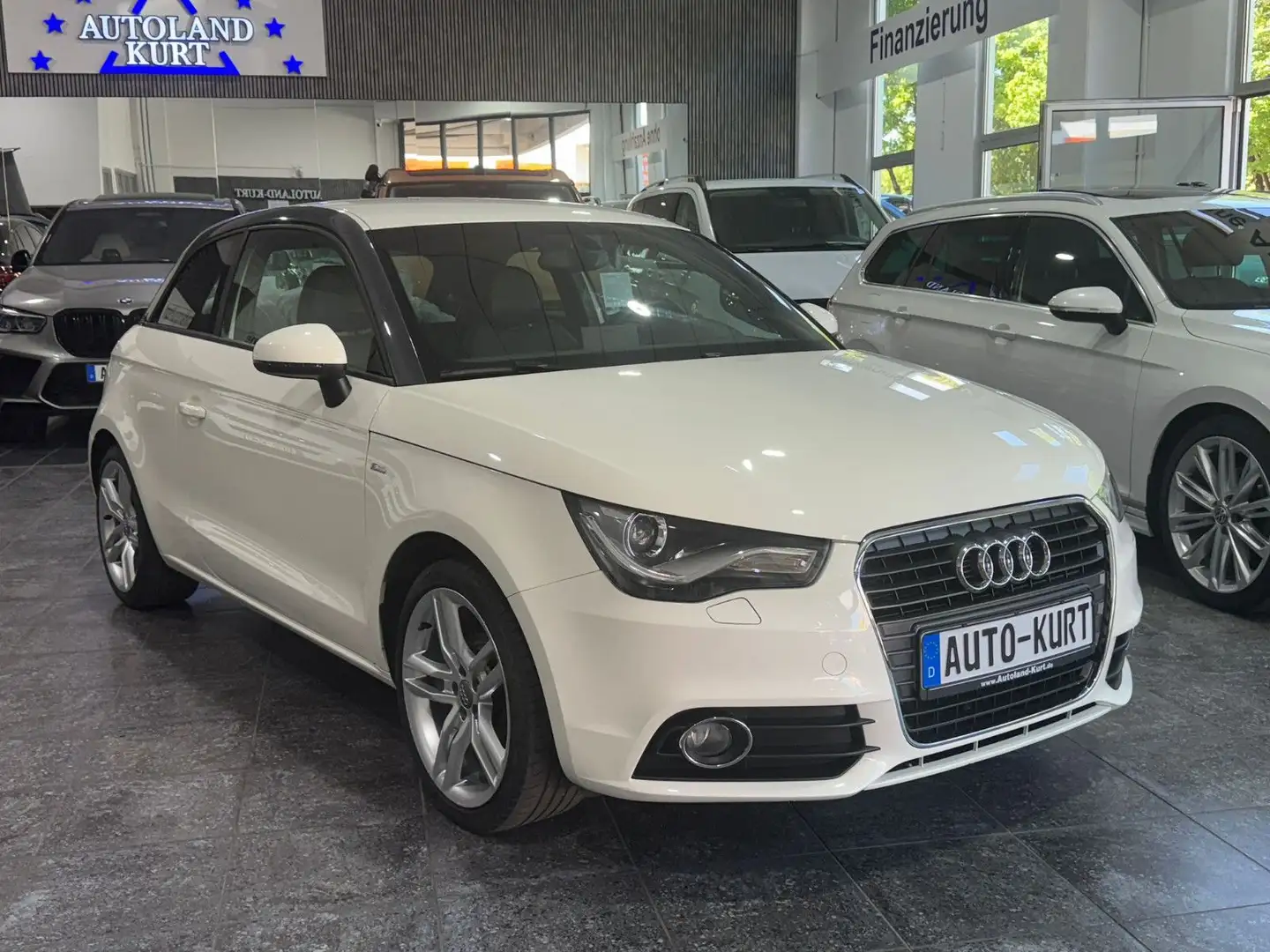 Audi A1 1,2 TSI*Navi*BI-Xenon*T-leder*PDC*17´*S line+ Blanc - 1