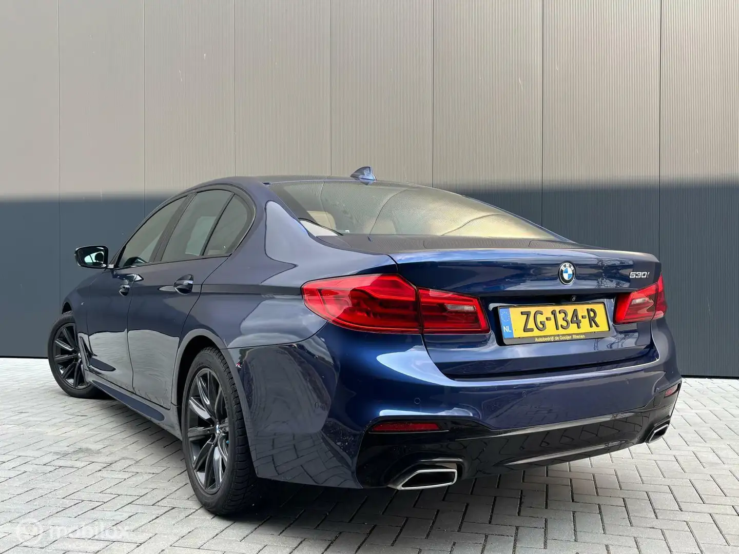 BMW 530 5-serie 530i High Executive M pakket 252 PK Full l Bleu - 2