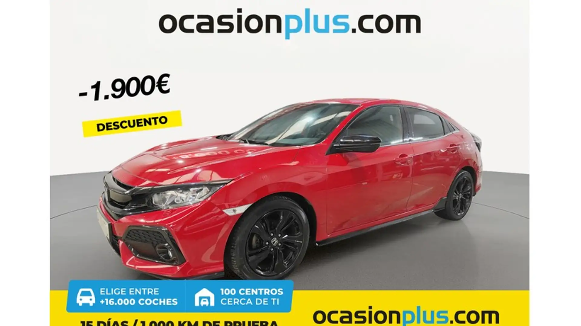 Honda Civic 1.0 VTEC Turbo Executive Rojo - 1