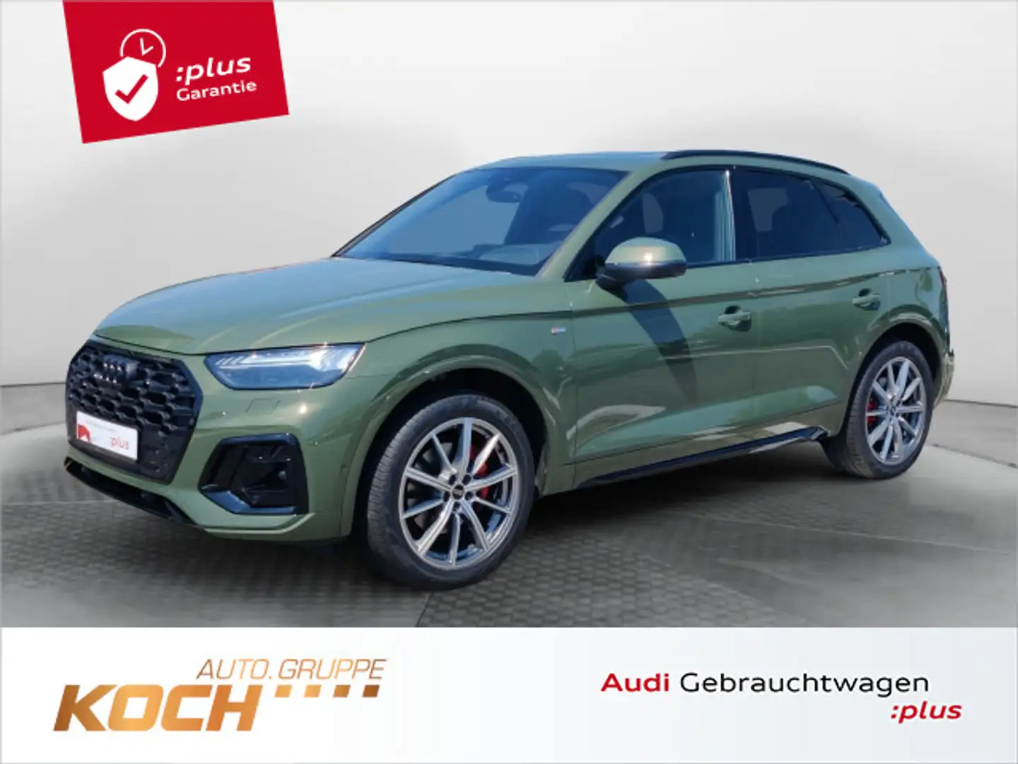 Audi Q5 40 TDI q. S-Tronic S-Line 2x, Matrix, AHK, Pa Groen - 1