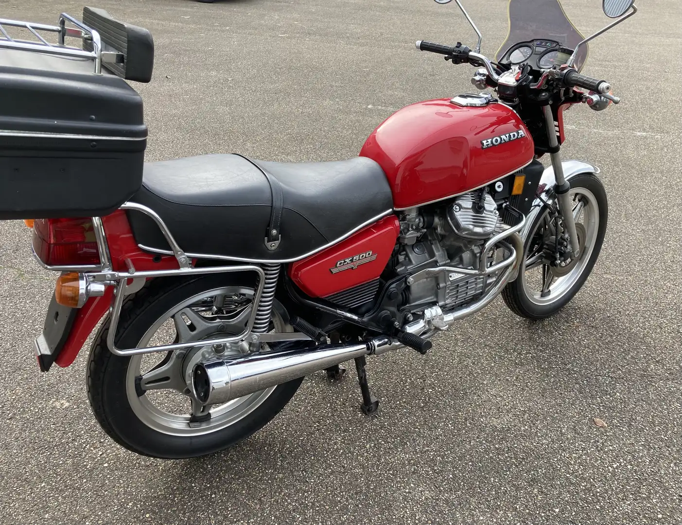 Honda CX 500 Roşu - 2