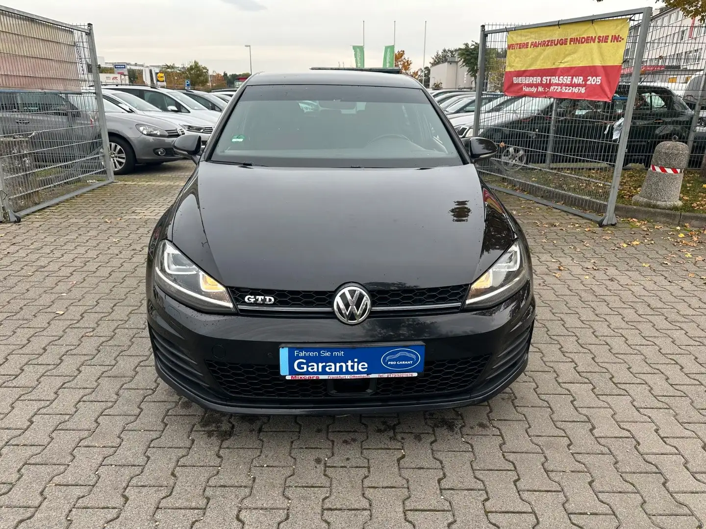 Volkswagen Golf 7 VII Lim. 2.0 TDI GTD BMT*ACC*DSG*NAVI*XEO Zwart - 2