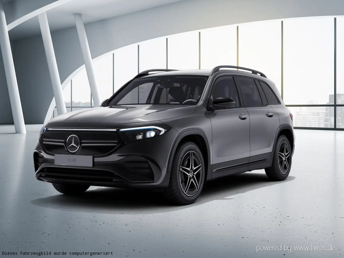 Mercedes-Benz EQB 350 EQB 350 4MATIC AMG Line Navi/Distronic/Keyless-Go Grau - 2