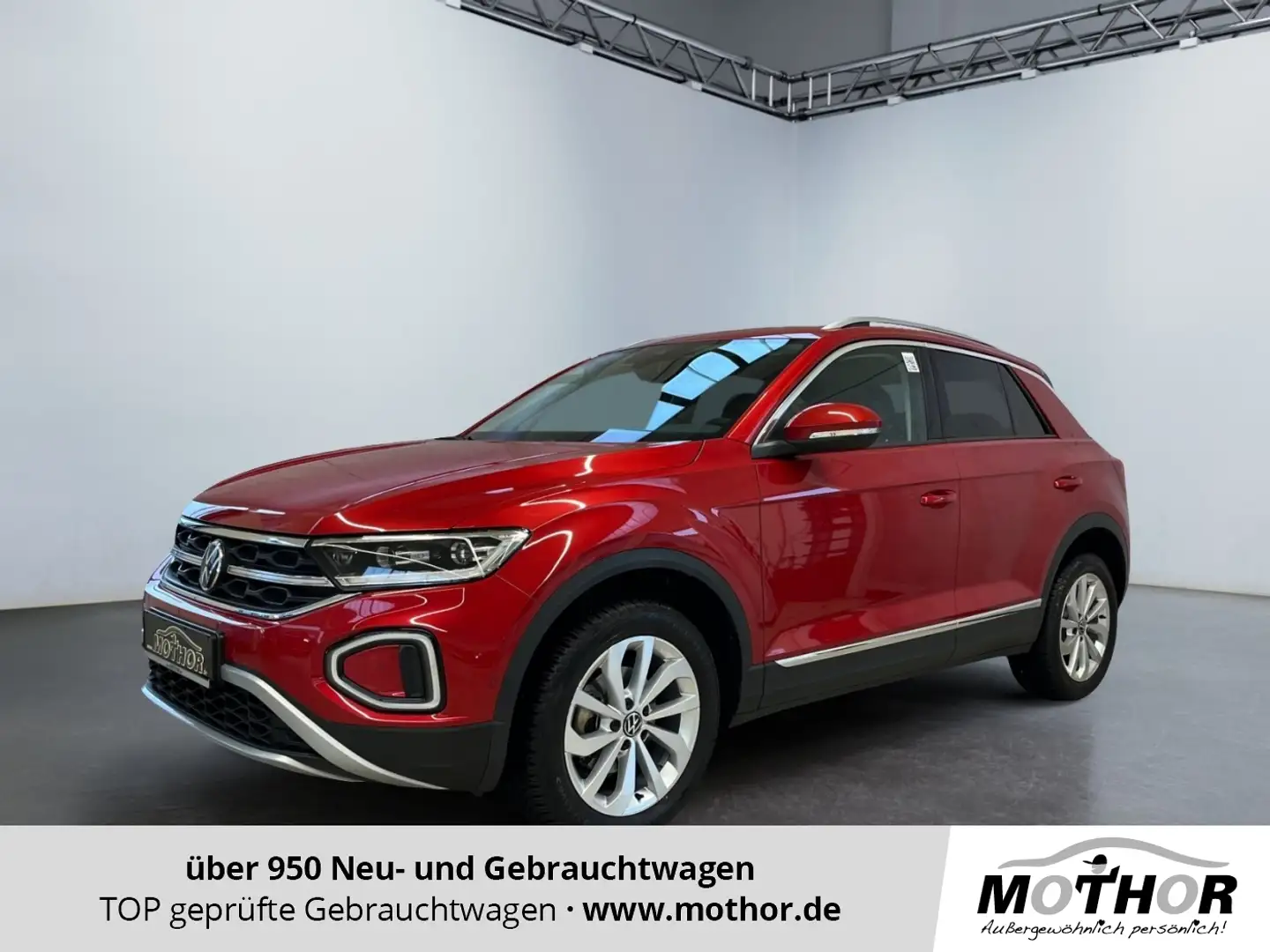 Volkswagen T-Roc Style 1.5 TSI DSG Matrix-LED-Scheinwerfer Rot - 1